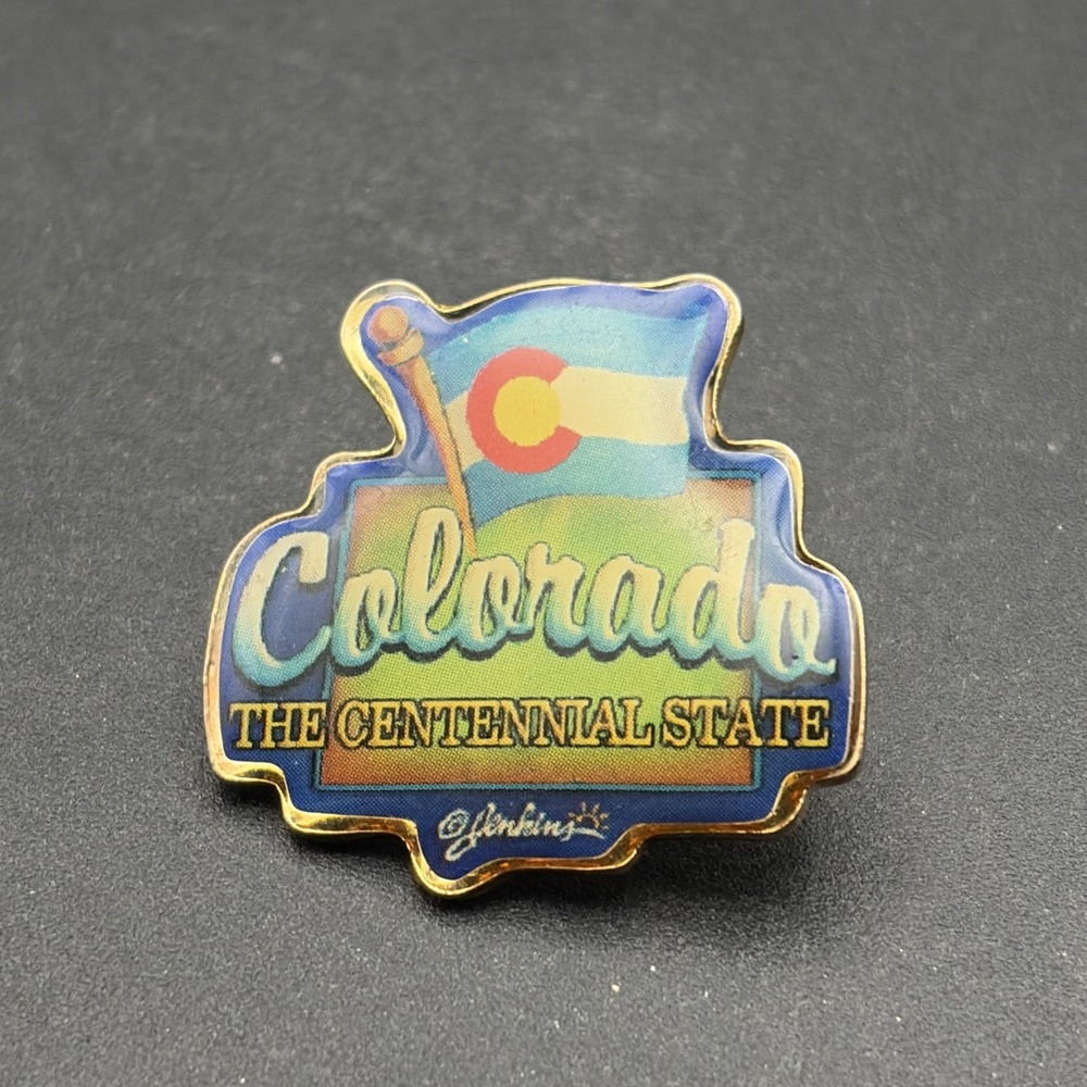 Colorado The Centennial State Lapel Hat Pin